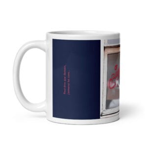 Mug blanc en céramique EoZ Créations Originales « Peut-être que demain… »