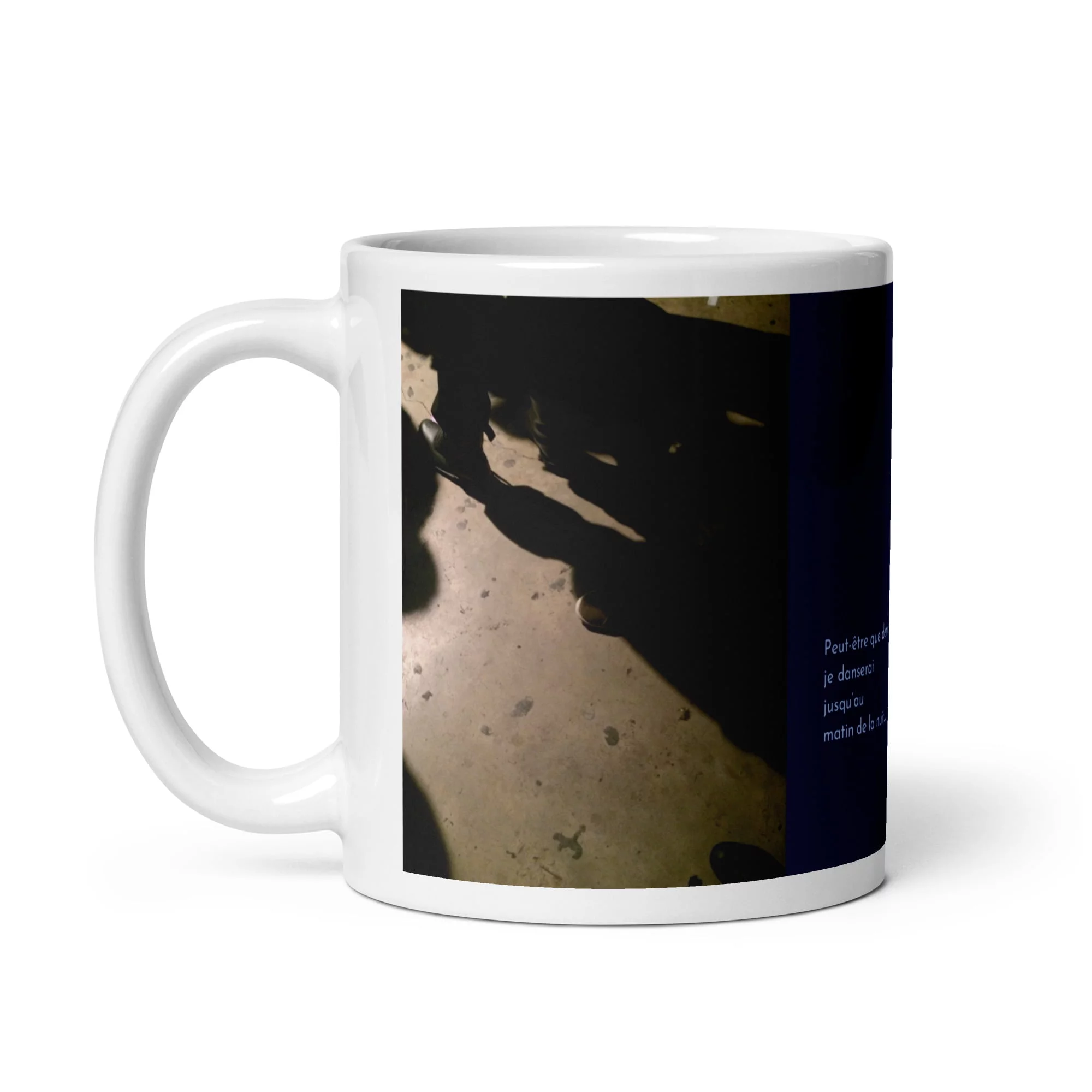 Mug blanc en céramique EoZ Créations Originales « Peut-être que demain… »