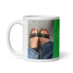 Mug blanc en céramique EoZ Créations Originales « Peut-être que demain… »