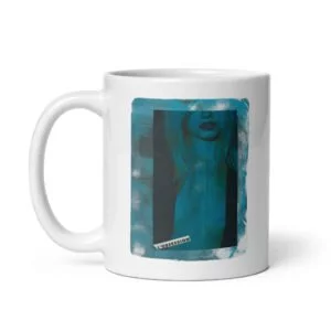 Mug blanc en céramique EoZ Créations Originales "Obsession »