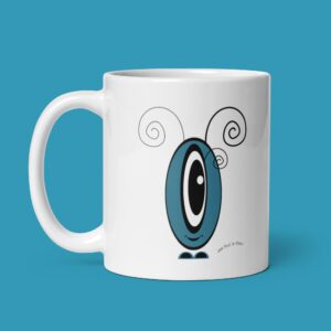 Mug Les Pot’ à Chou bleu gris