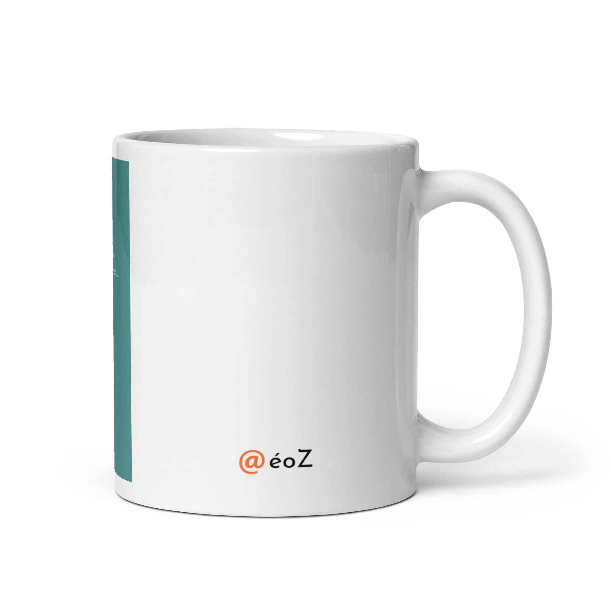 Vue arrière mug @éoz logo