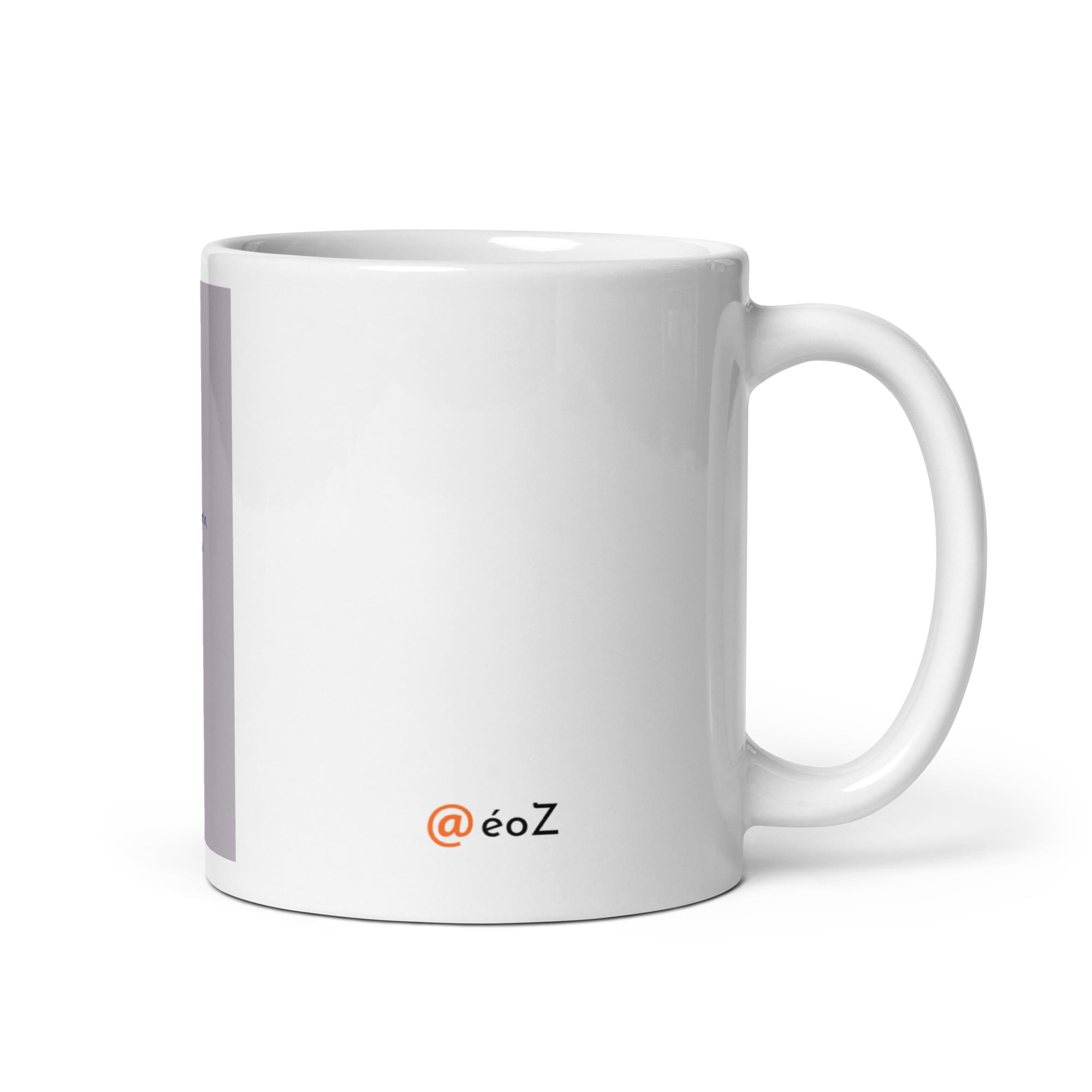 Vue arrière mug @éoz logo