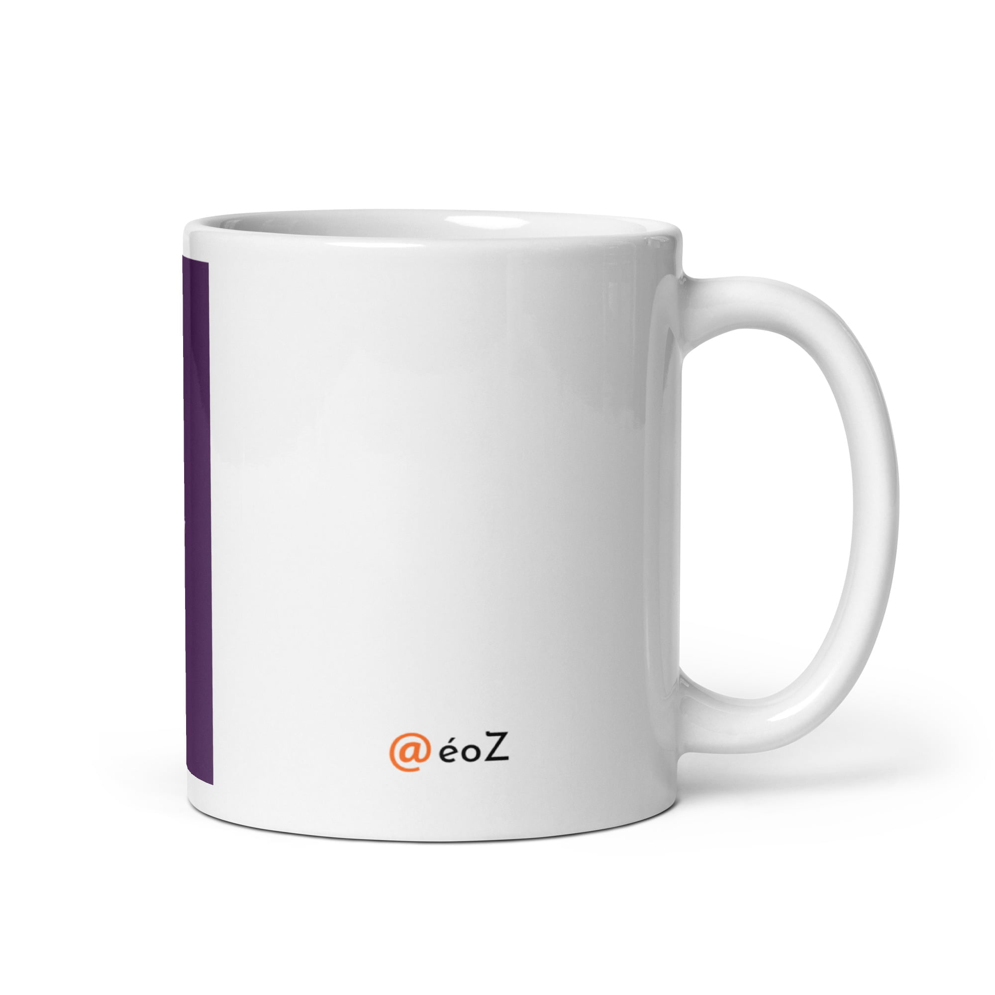 Vue arrière mug @éoz logo