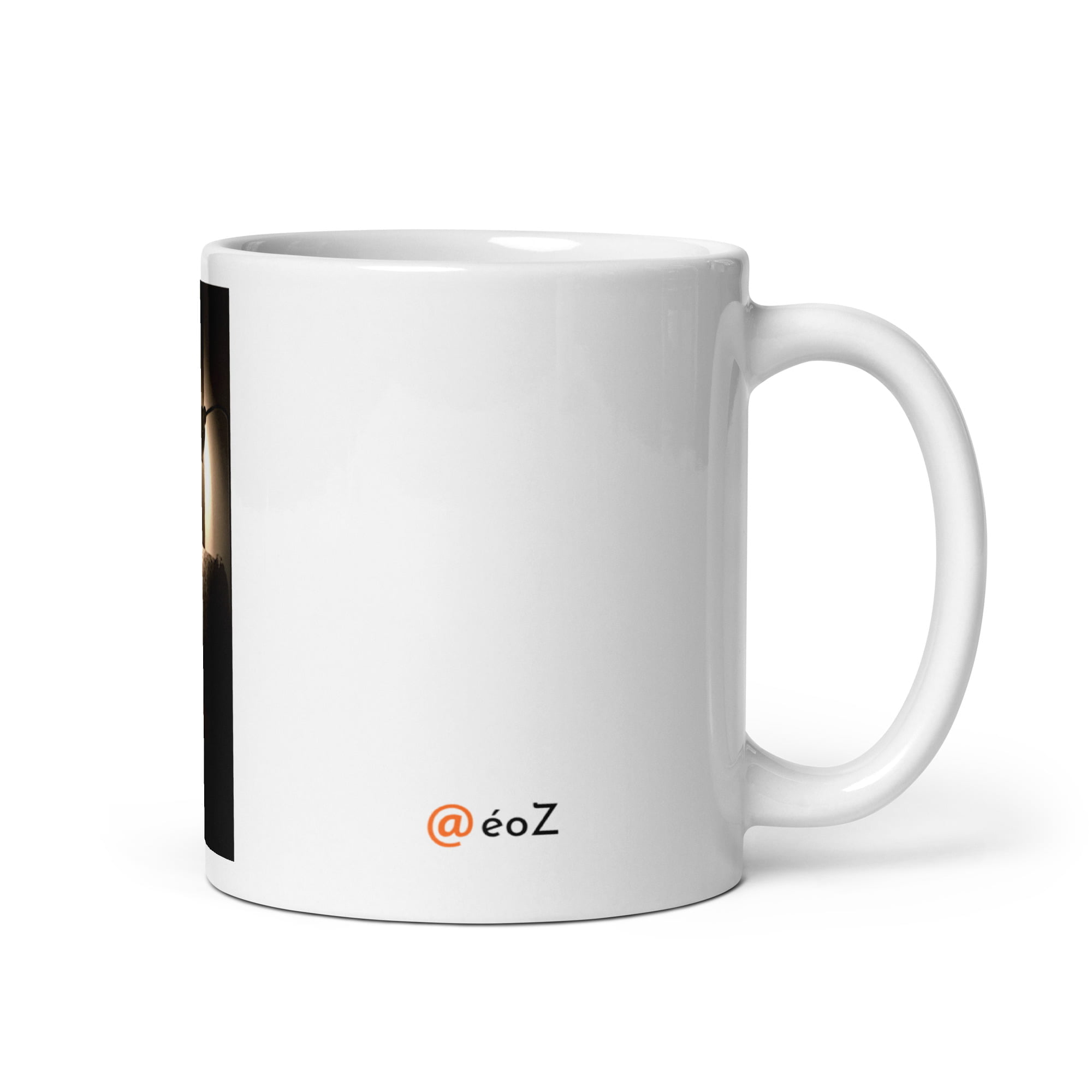 Vue arrière mug @éoz logo