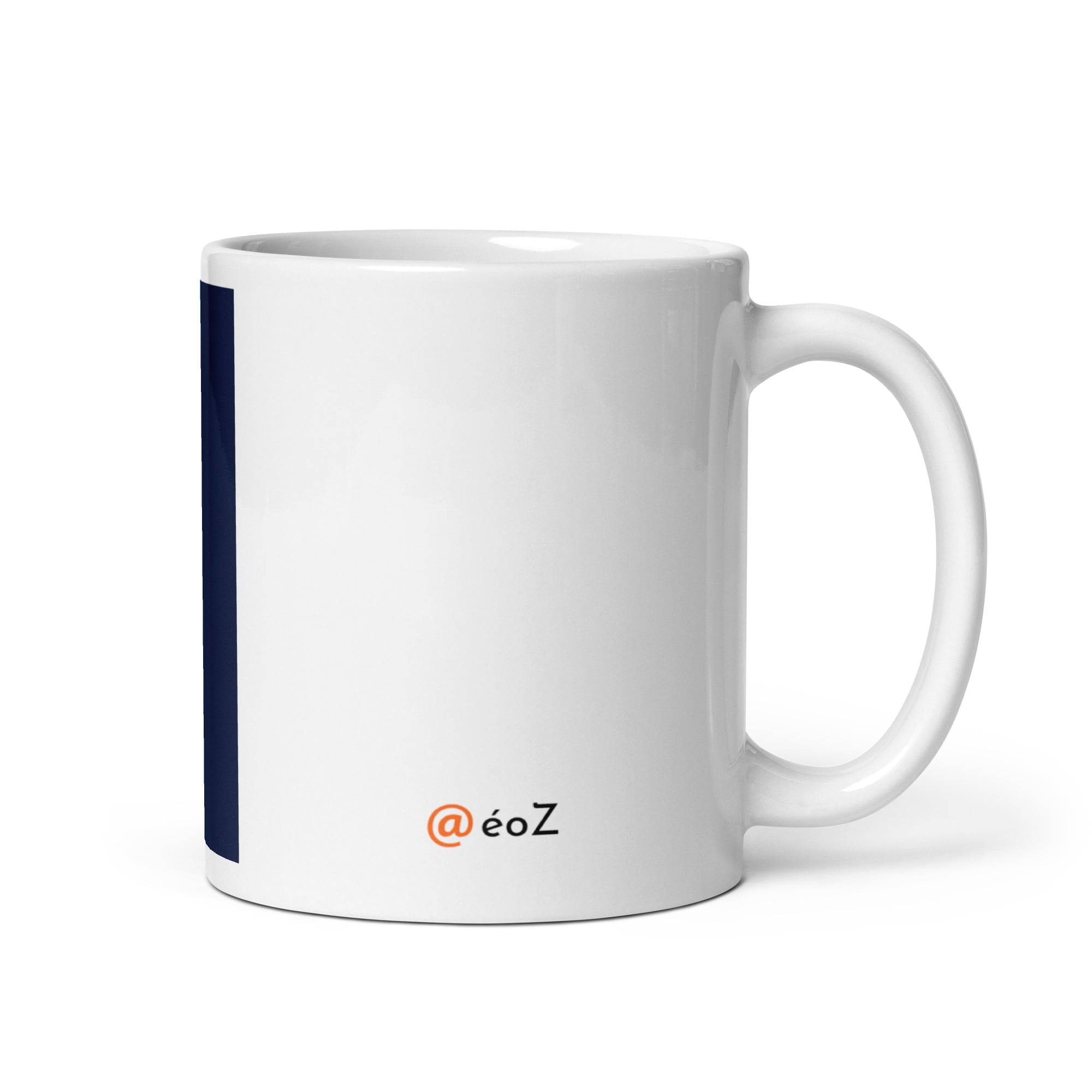 Vue arrière mug @éoz logo