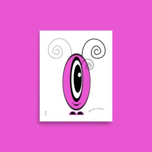 Affiche Pot' à Chou rose