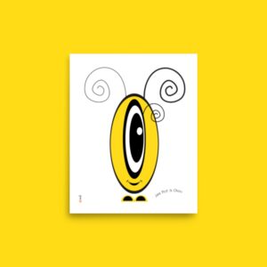 Affiche Pot' à Chou jaune