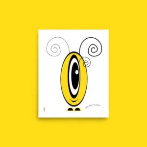 Affiche Pot' à Chou jaune