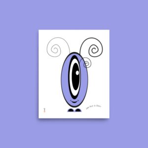 Affiche Pot' à Chou mauve