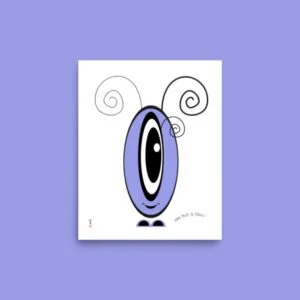 Affiche Pot' à Chou mauve