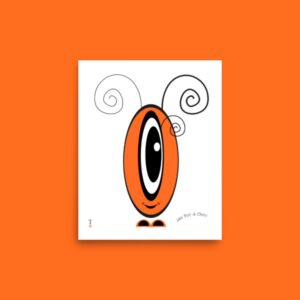 Affiche Pot' à Chou orange