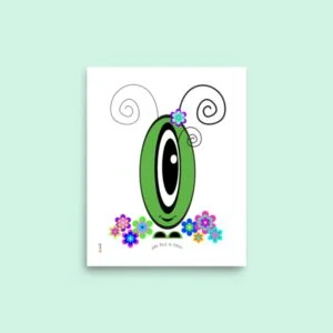 Affiche Pot’ à Chou fleuri vert