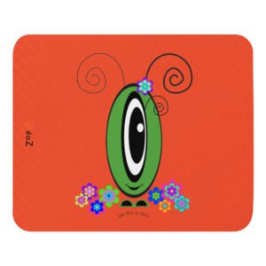 Tapis de souris Les Pot’ à Chou fleuri vert