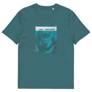 T-shirt unisexe vert Eoz Créations Originales « La Liste de nos Envies » en coton biologique