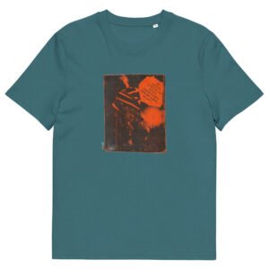 T-shirt unisexe vert Eoz Créations Originales « Boy Orange » en coton biologique