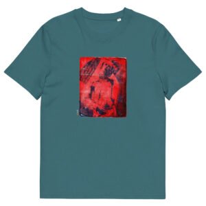 T-shirt unisexe vert Eoz Créations Originales « Boy Rouge » en coton biologique