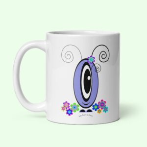 Mug Les Pot’ à Chou fleuri mauve