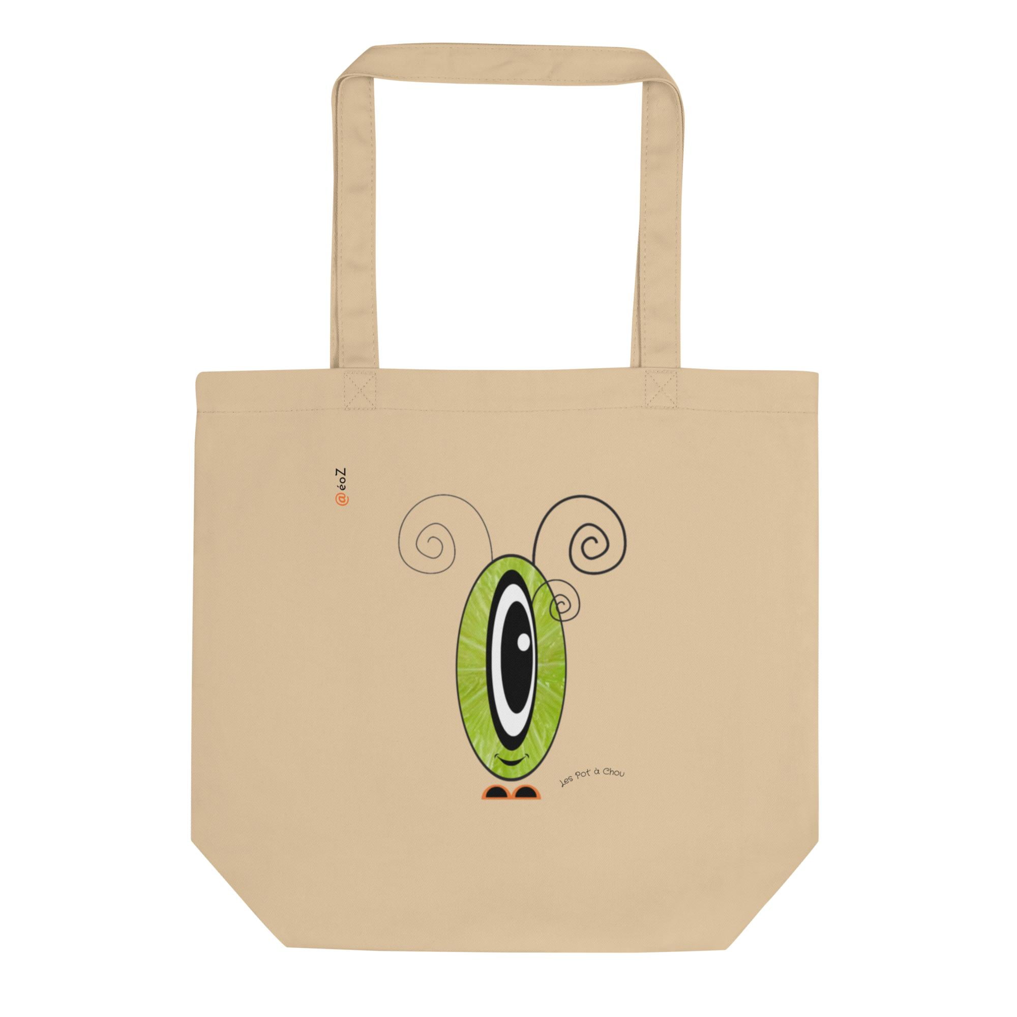Tote bag Les Pot’ à Chou fruité citron vert