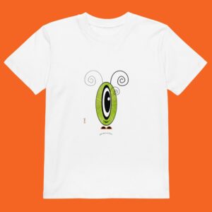 T-shirt Les Pot’ à Chou fruité citron vert en coton Bio