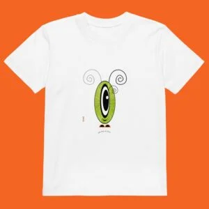 T-shirt Les Pot’ à Chou fruité citron vert en coton Bio