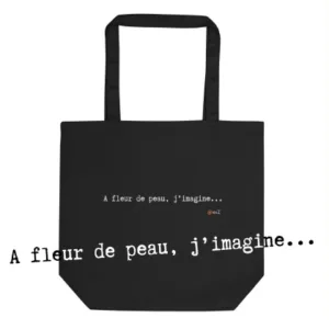Tote Bag Bio EoZ Créations Originales “A fleur de peau”