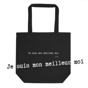 Tote Bag Bio EoZ Créations Originales “Je suis mon meilleur moi”
