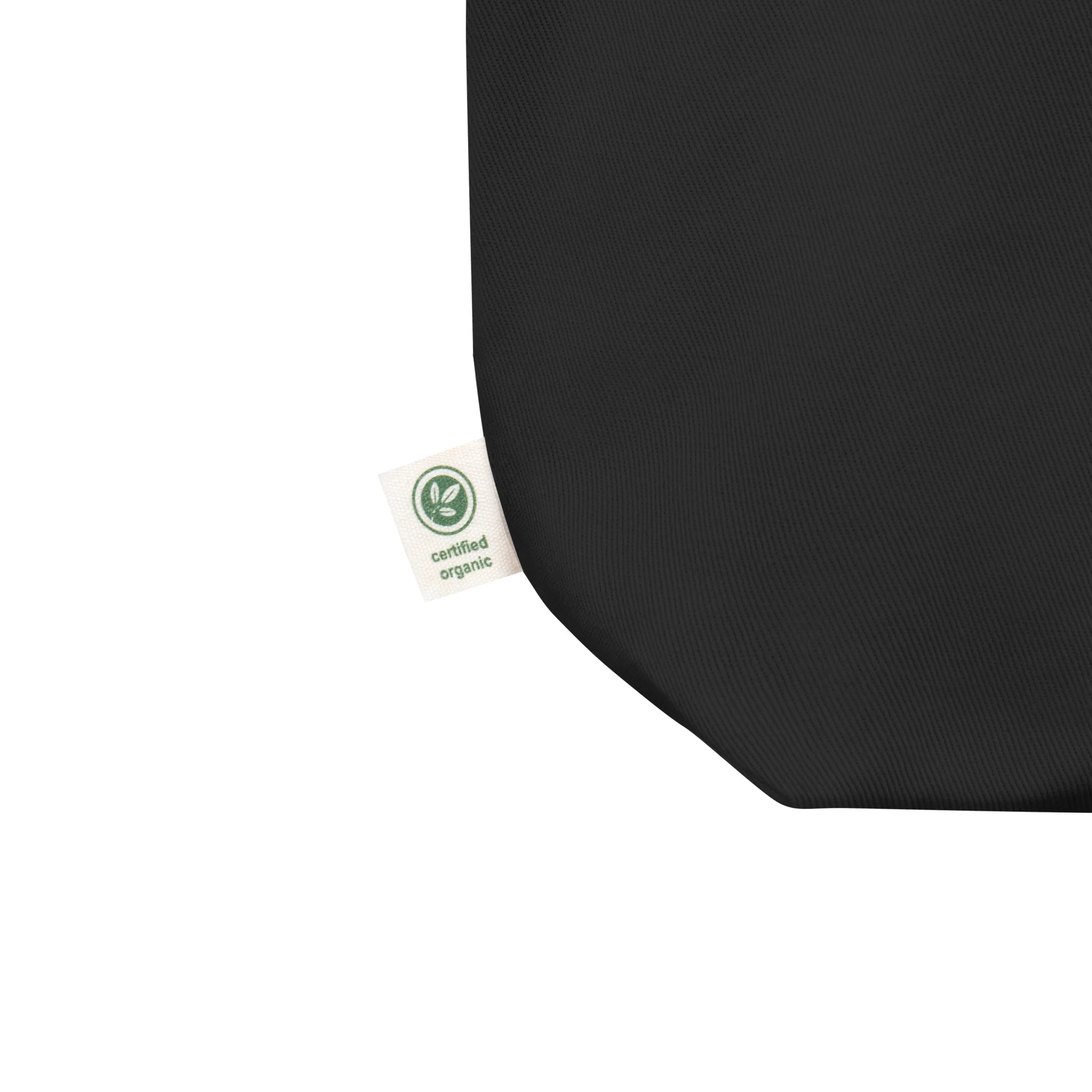 coin noir tote bag
