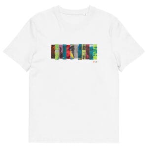 T-shirt unisexe blanc Eoz Créations Originales « Les Collections » en coton biologique