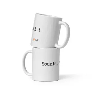 Mug EoZ Créations Originales “Souris, c'est moi !”
