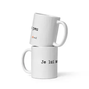 Mug EoZ Créations Originales “Je lui manque un peu”
