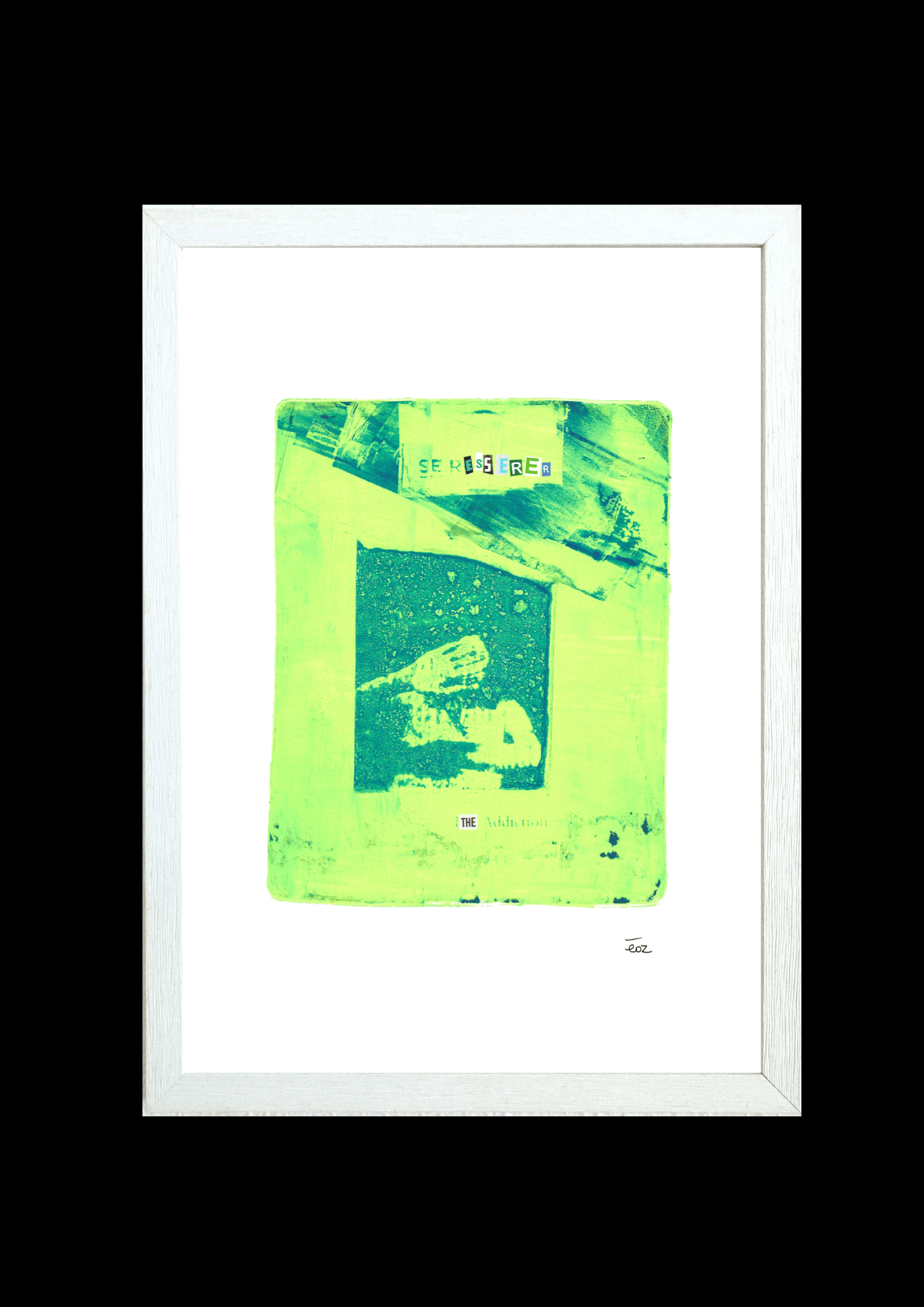 Print A3 encadré collection Addiction