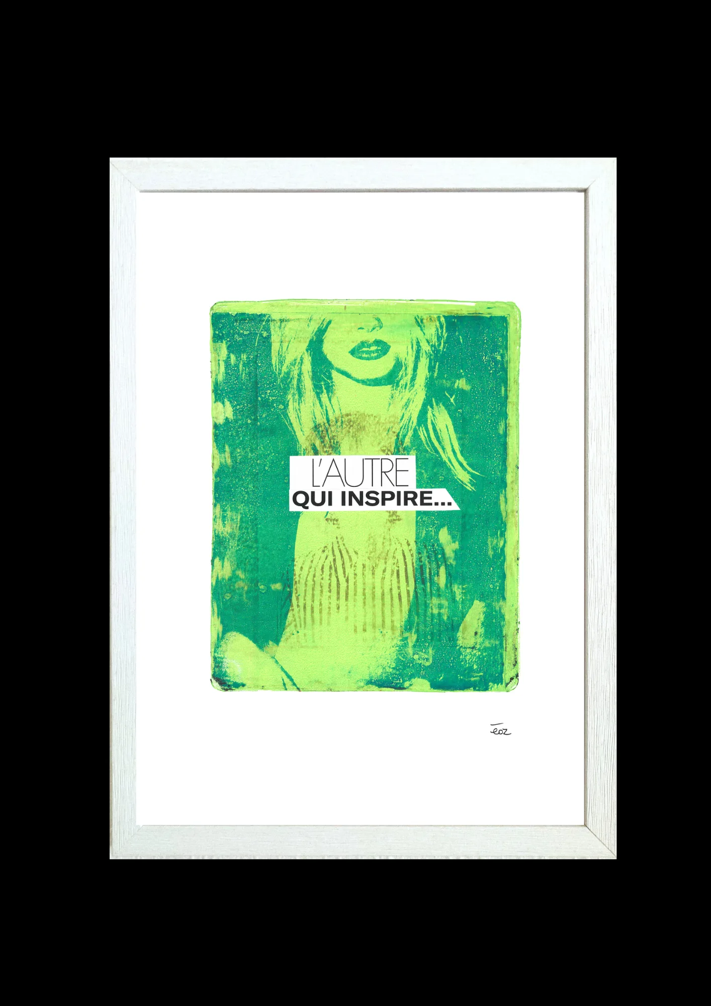 Print A3 encadré collection l'autre qui inspire