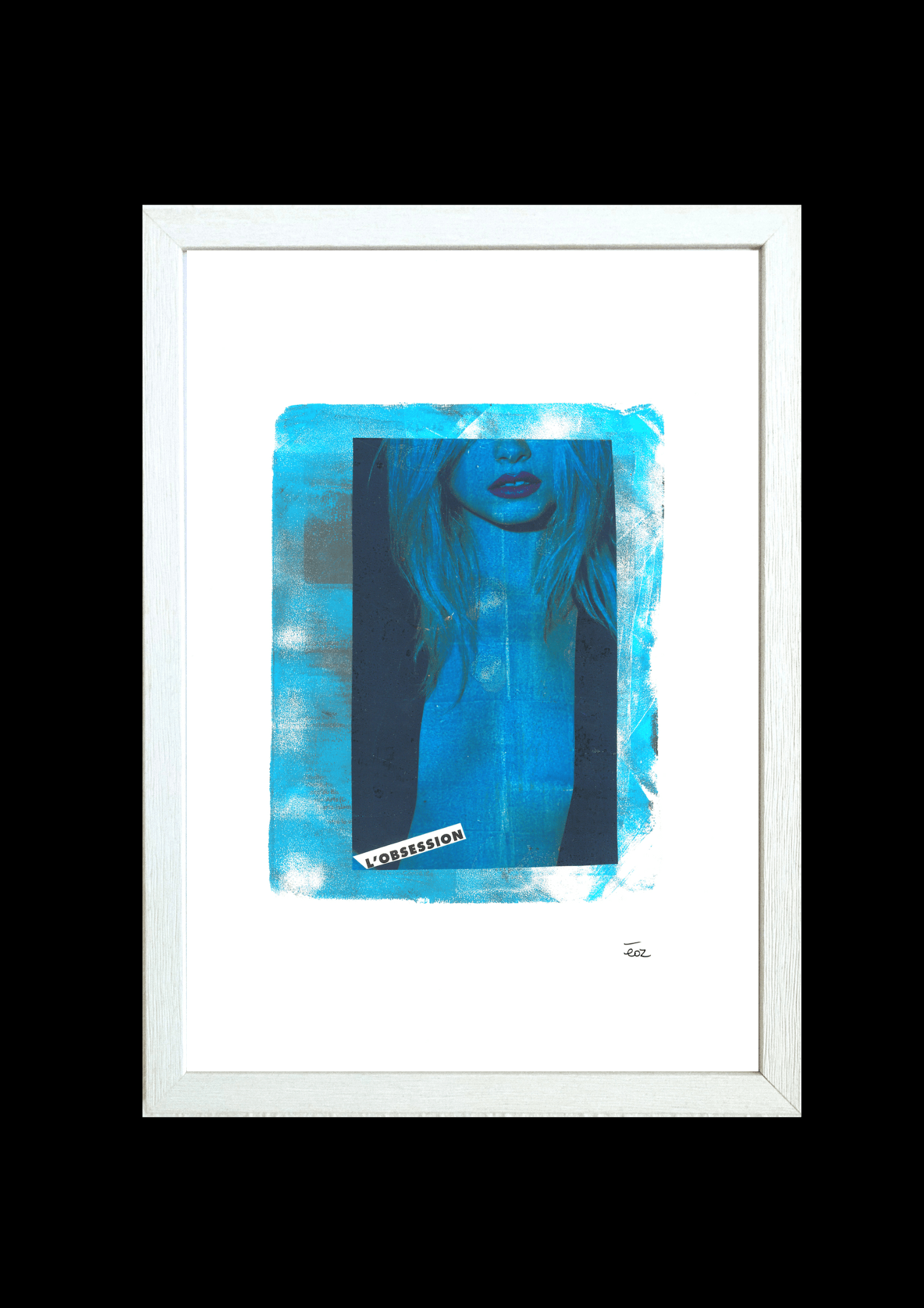 Print A3 encadré collection l'obsession