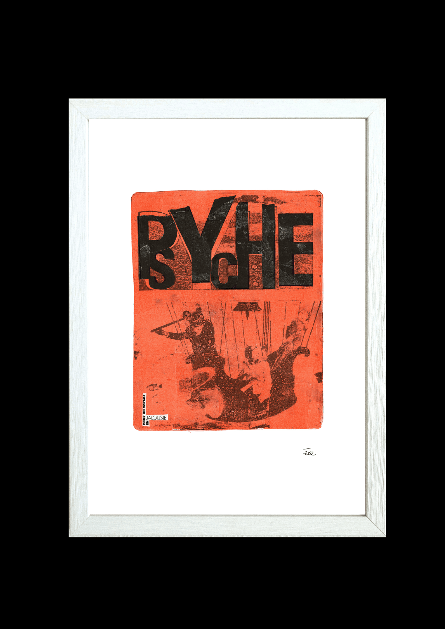 Print A3 encadré psyché