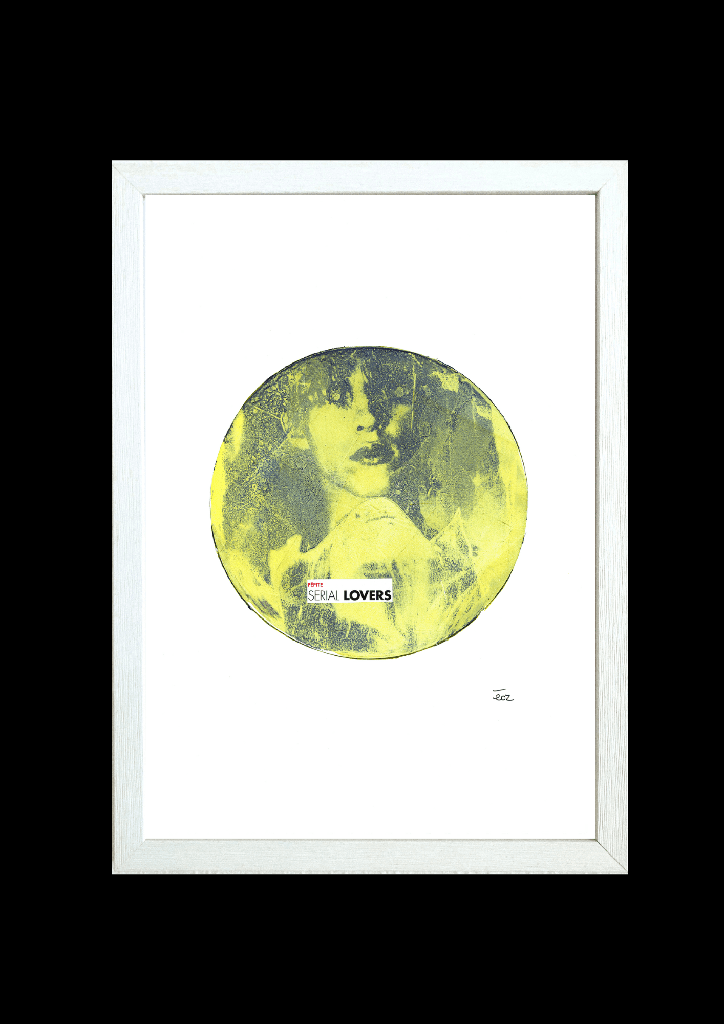 Print A3 encadré serial lovers