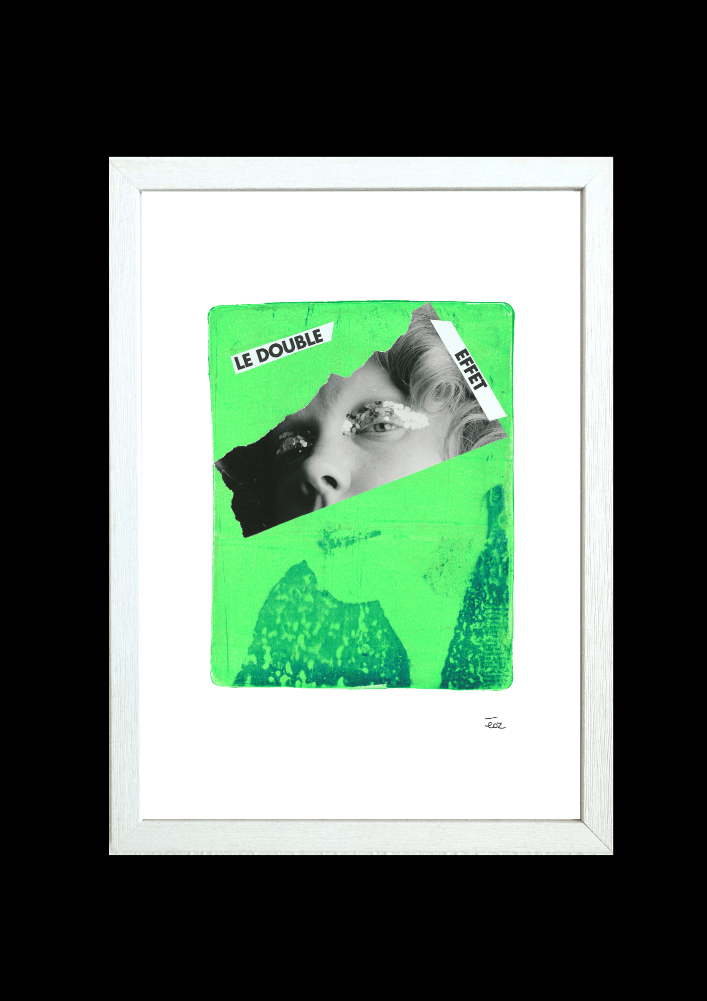 Print A3 encadré collection double effet