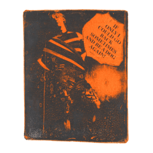 Print A3 collection Boy orange