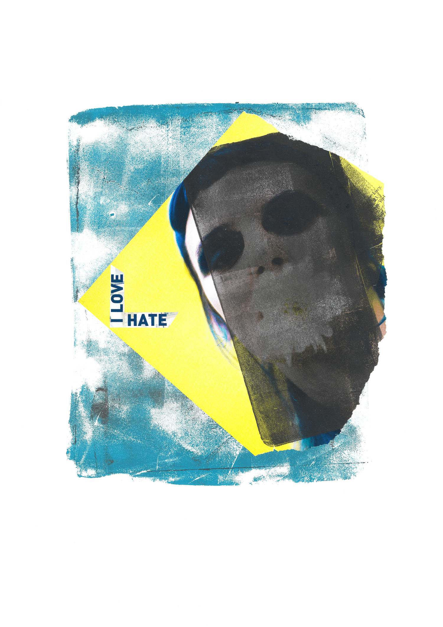 Print A3 collection i love i hate