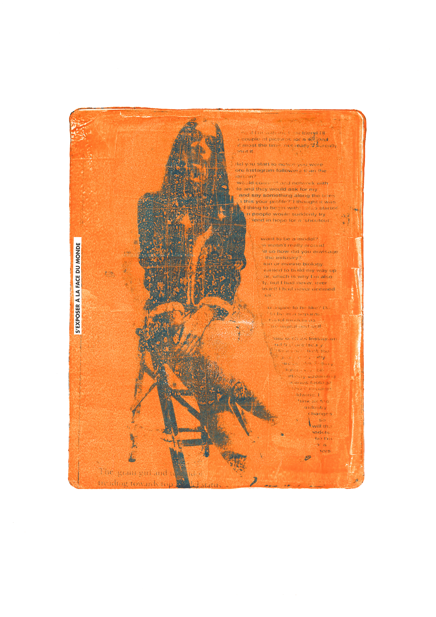 Print A3 collection s'exposer à la face du monde