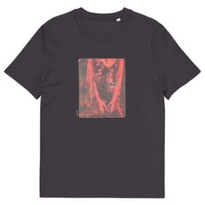 T-shirt unisexe anthracite Eoz Créations Originales « Breaking Dawn » en coton biologique