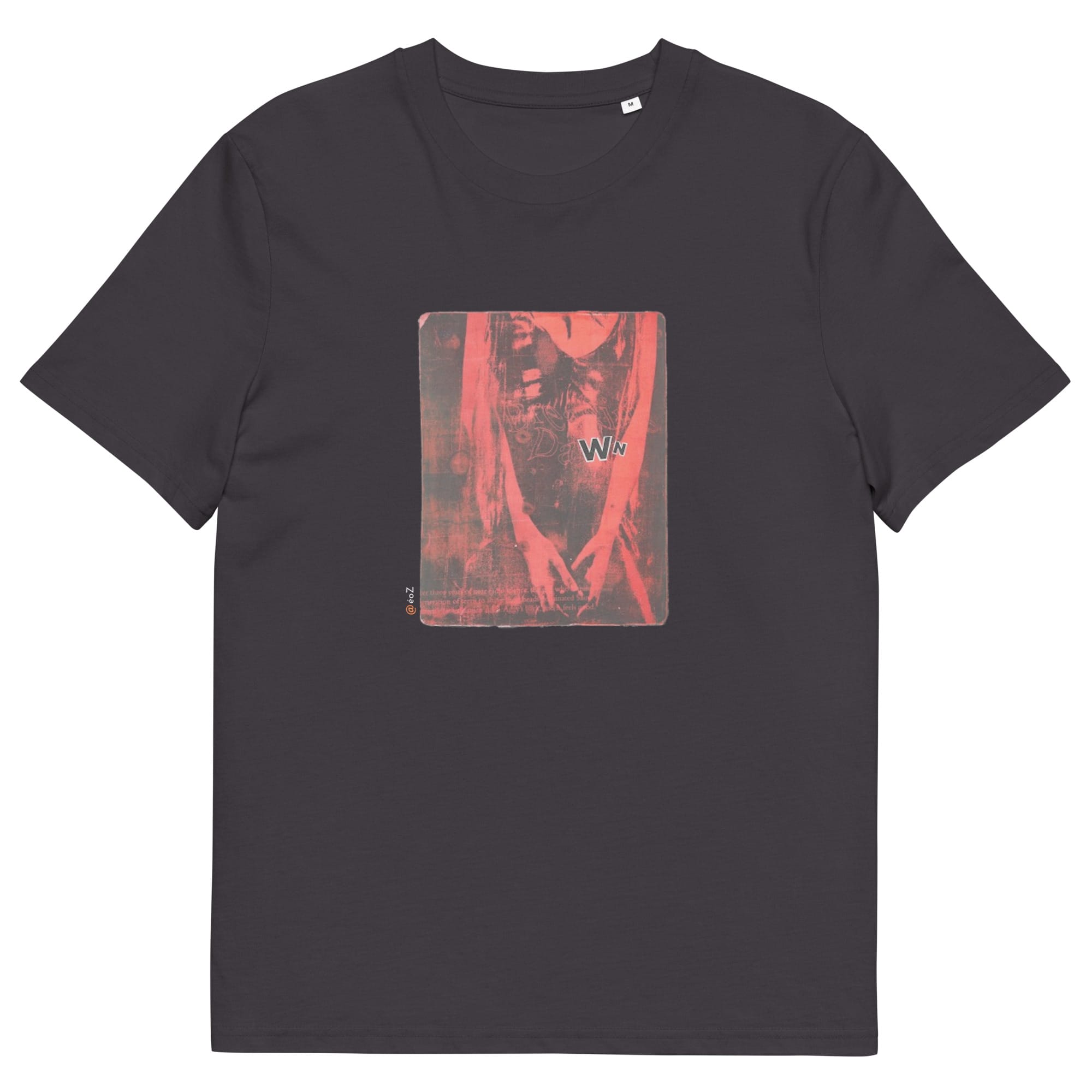 T-shirt unisexe anthracite Eoz Créations Originales « Breaking Dawn » en coton biologique