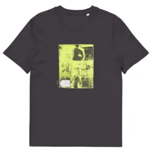 T-shirt unisexe anthracite Eoz Créations Originales « Etes-vous ? » en coton biologique