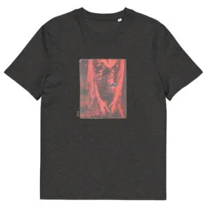 T-shirt unisexe gris foncé Eoz Créations Originales « Breaking Dawn » en coton biologique