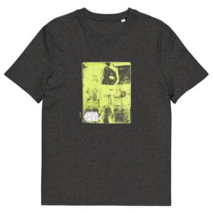 T-shirt unisexe gris foncé Eoz Créations Originales « Etes-vous ? » en coton biologique