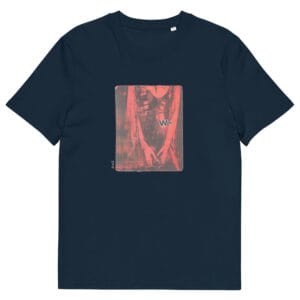 T-shirt unisexe marine Eoz Créations Originales « Breaking Dawn » en coton biologique