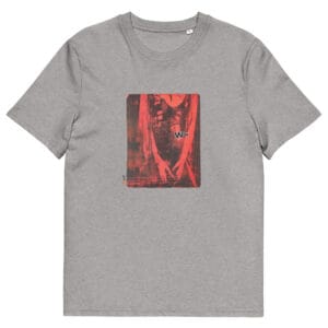 T-shirt unisexe gris clair Eoz Créations Originales « Breaking Dawn » en coton biologique