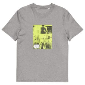 T-shirt unisexe gris clair Eoz Créations Originales « Etes-vous ? » en coton biologique