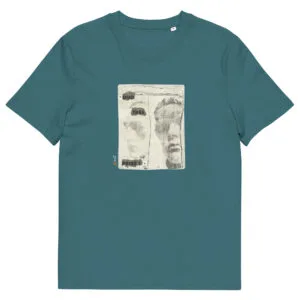 T-shirt unisexe vert Eoz Créations Originales « Duo très prisé » en coton biologique
