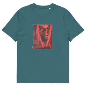 T-shirt unisexe vert Eoz Créations Originales « Breaking Dawn » en coton biologique